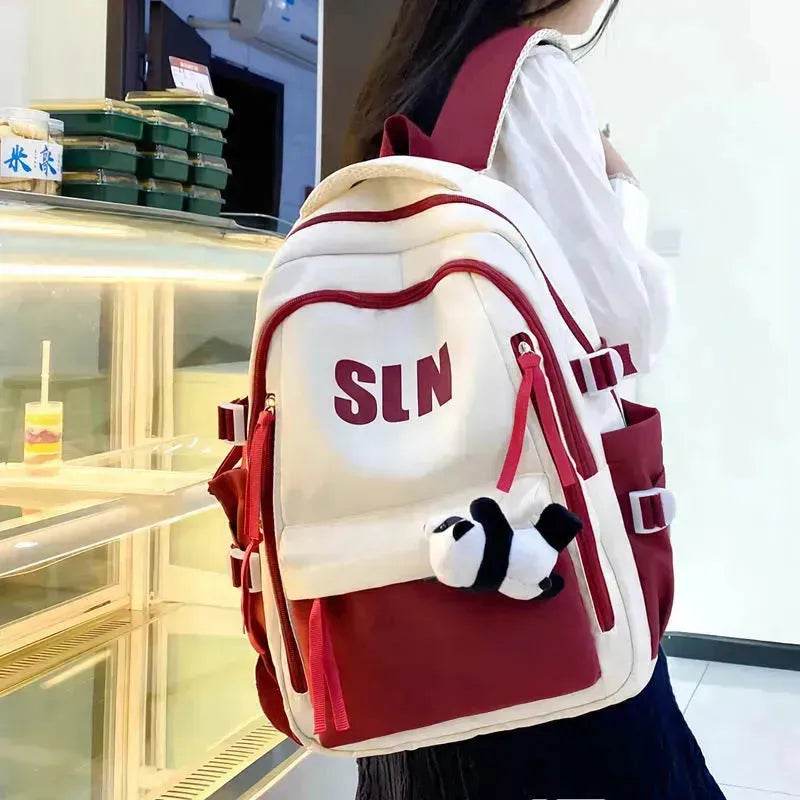 Children Dirt-resistant Large Capacity Schoolbag Travel Backpack - Velora