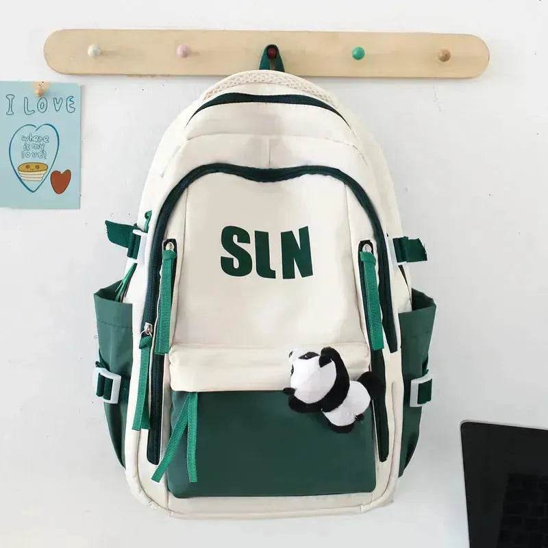 Children Dirt-resistant Large Capacity Schoolbag Travel Backpack - Velora