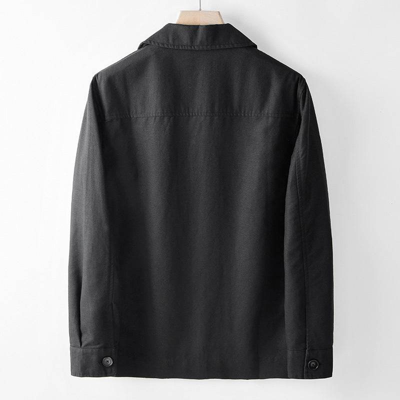 Slim Casual Thin Cotton Linen Suit Coat - Velora