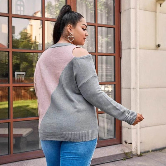 Large Size Women's Sweater - Velora