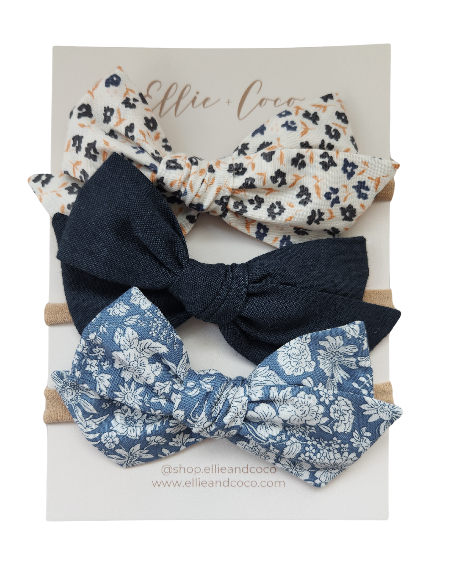 Blue Baby Headband Set - Velora
