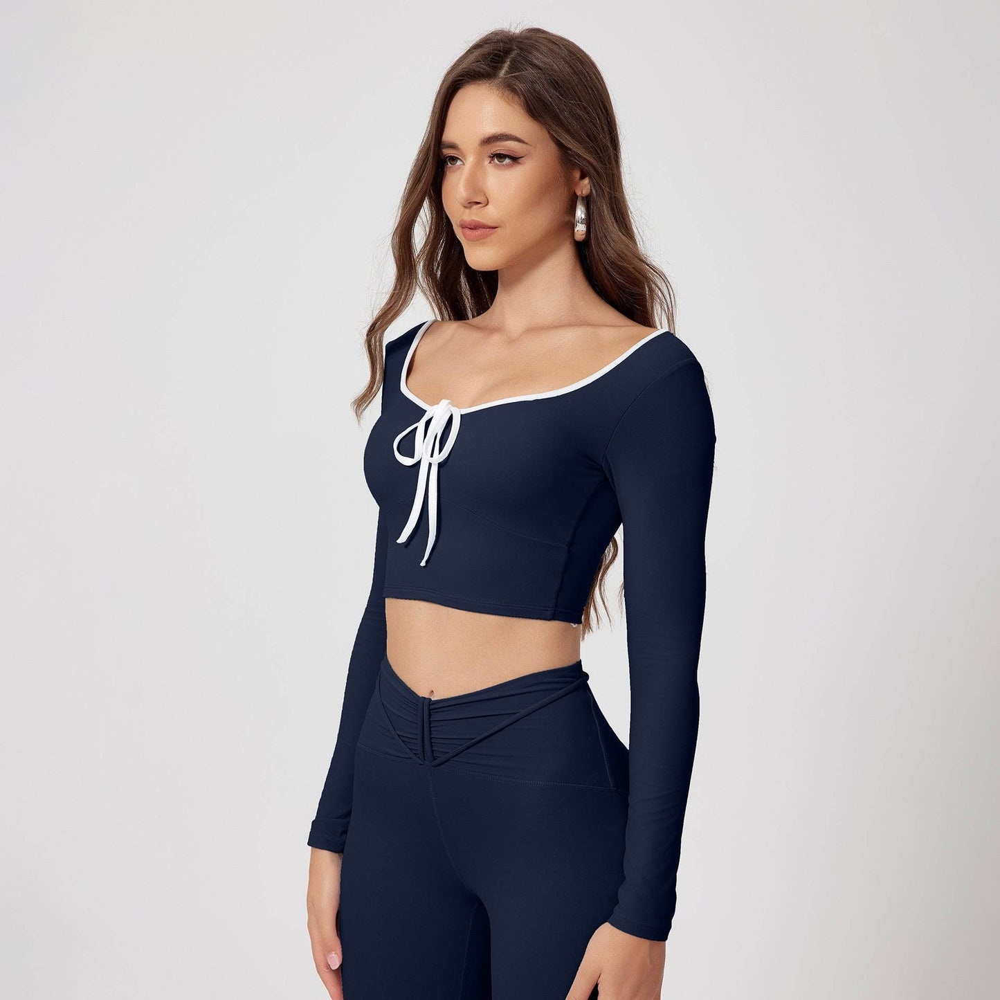 Quick-dry Training Running Sports Fitness Gym Crop Workout top for women - Velora