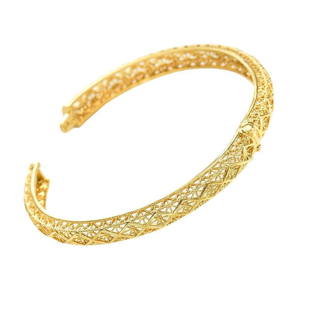 Special-interest Design Copper Plated Gold Bracelet For Women - Velora