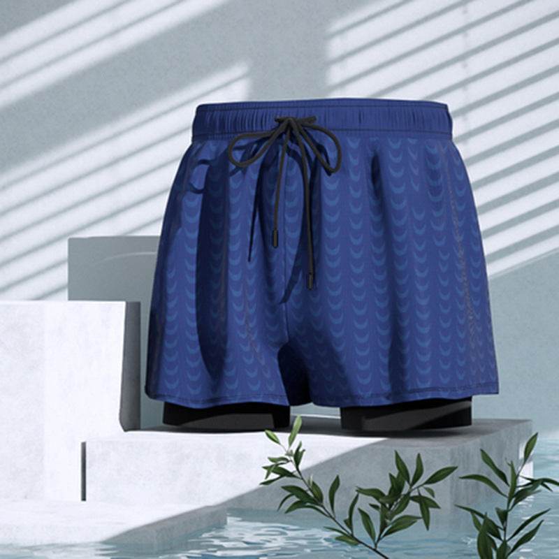 Men's Swim Trunks For Soaking In Hot Springs, Anti Awkward And Loose Fit - Velora