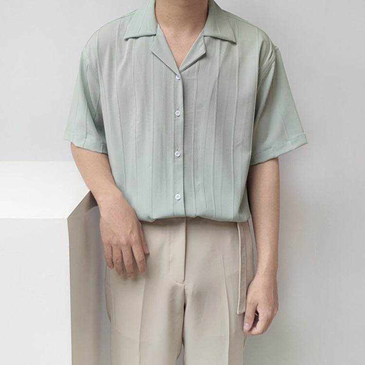 Men's Half Short Sleeve Shirt - Velora