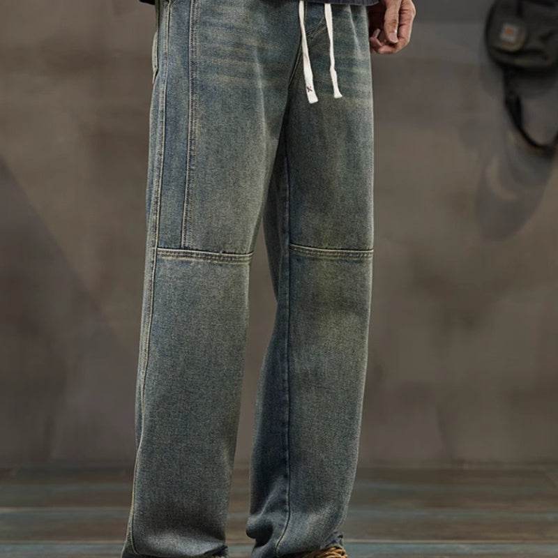 American-style Straight Loose Spring Fashion Brand Boys' Overalls - Velora