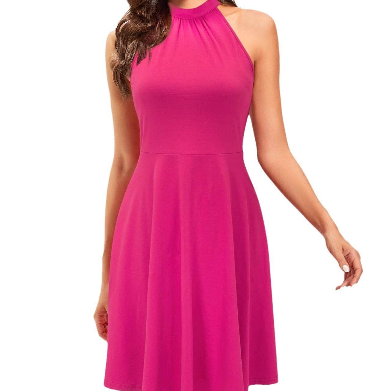 Dress Backless Floral Summer Women - Velora