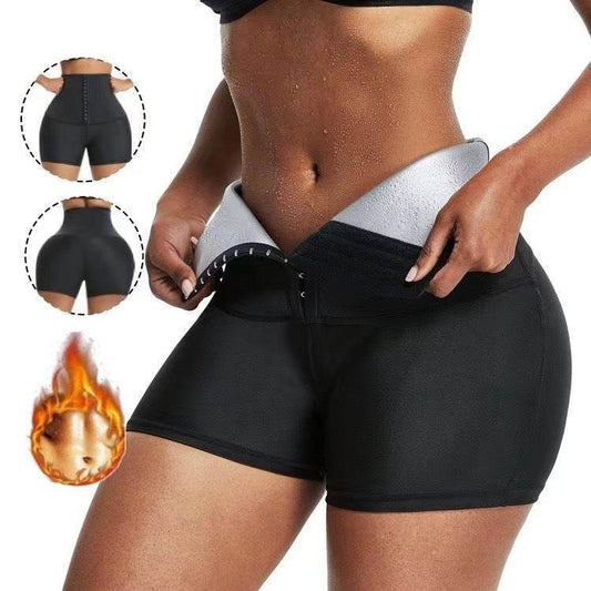 Slimming Pants Waist Trainer Shapewear Tummy Hot Thermo Sweat Leggings Fitness Workout Sweat Sauna Pants Body Shaper - Velora