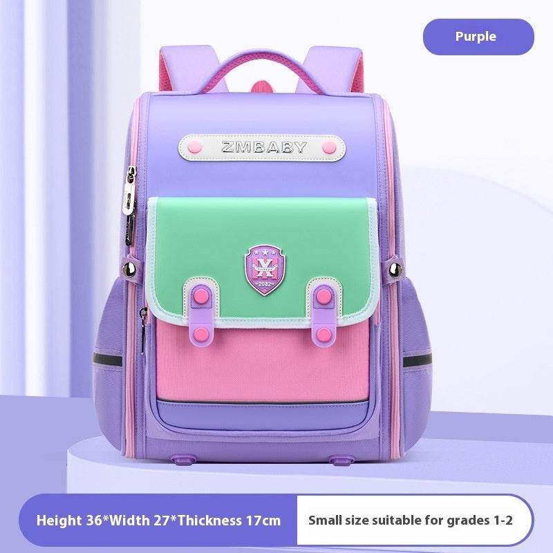 British Style School Bag Ergonomic Spine Supportive Backpack - Velora