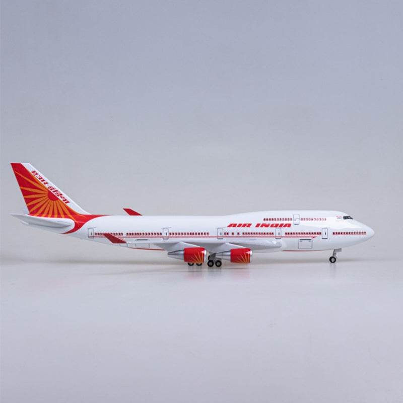 Air India Model Simulation Decoration On Wheelswith Light - Velora