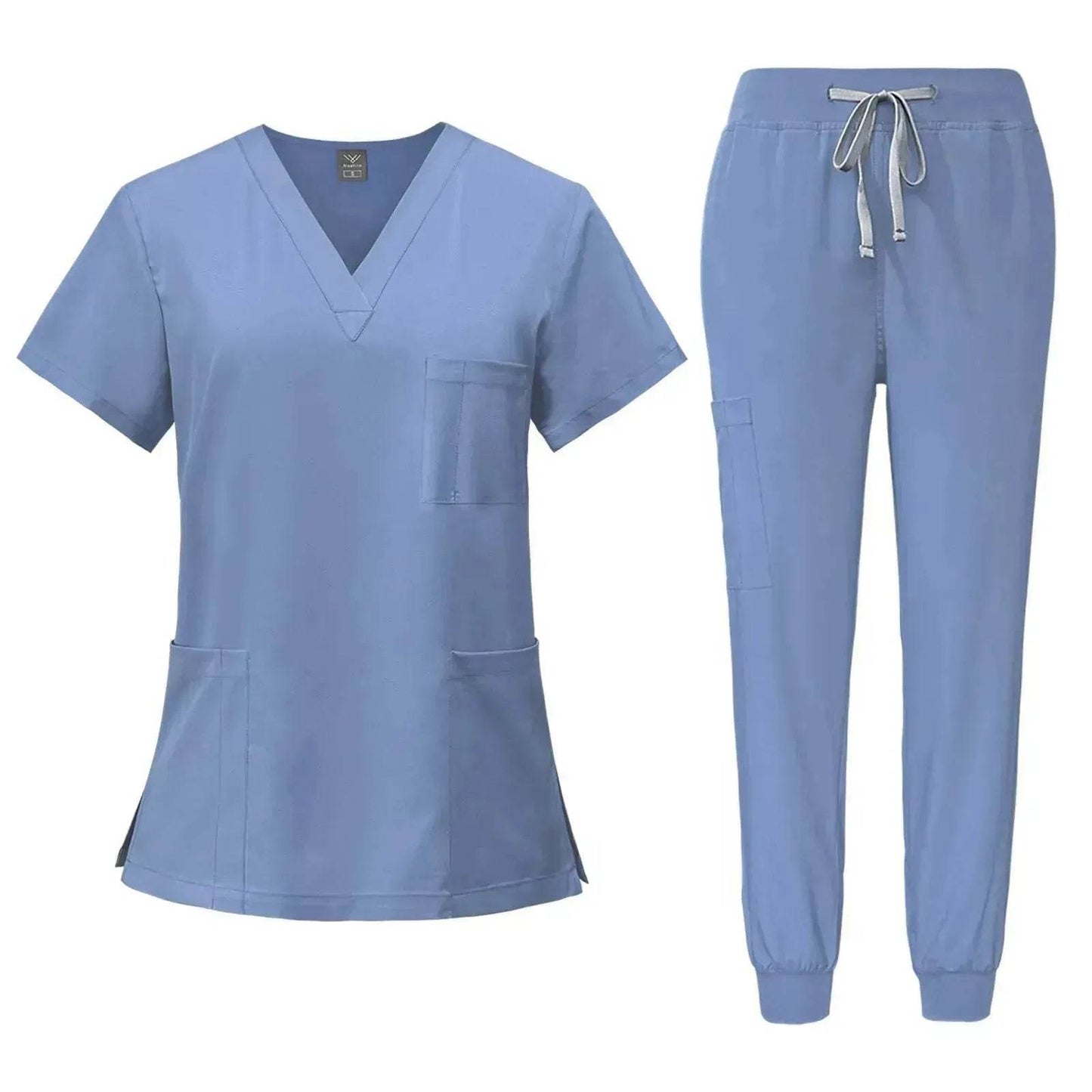 Quick-drying T-shirt Surgical Clothes Oral Nurse Doctor Work Clothes Pet Hospital Work - Velora