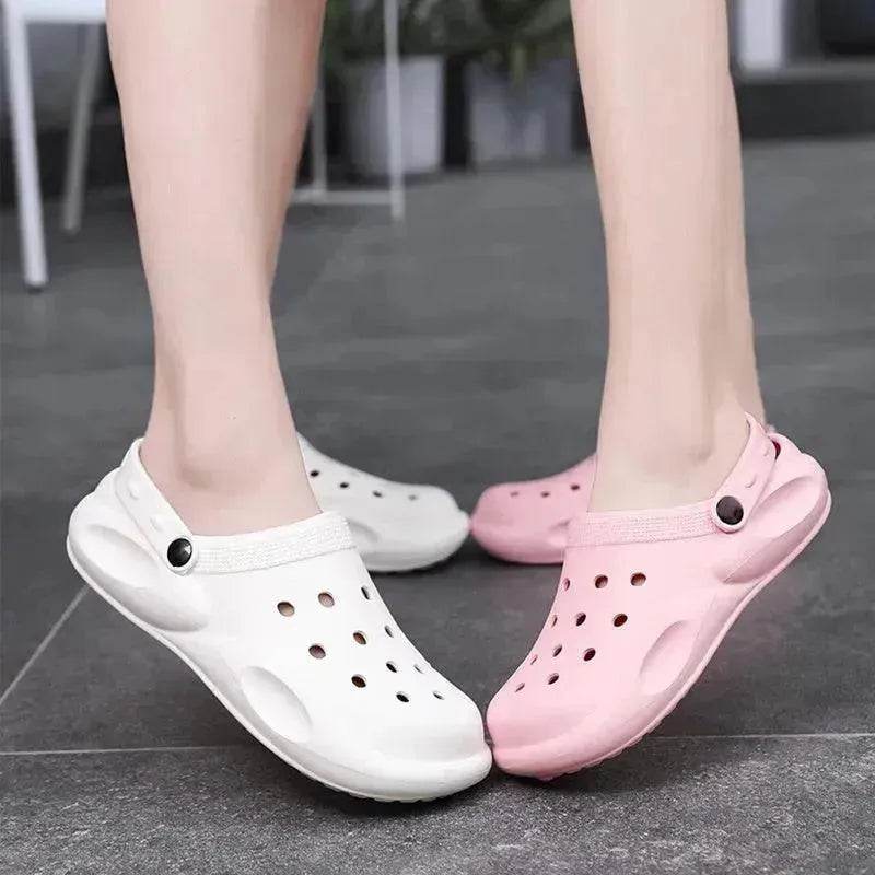Casual Beach Baotou Sandals Non-slip Garden Clogs Shoes for Summer 2025 - Velora