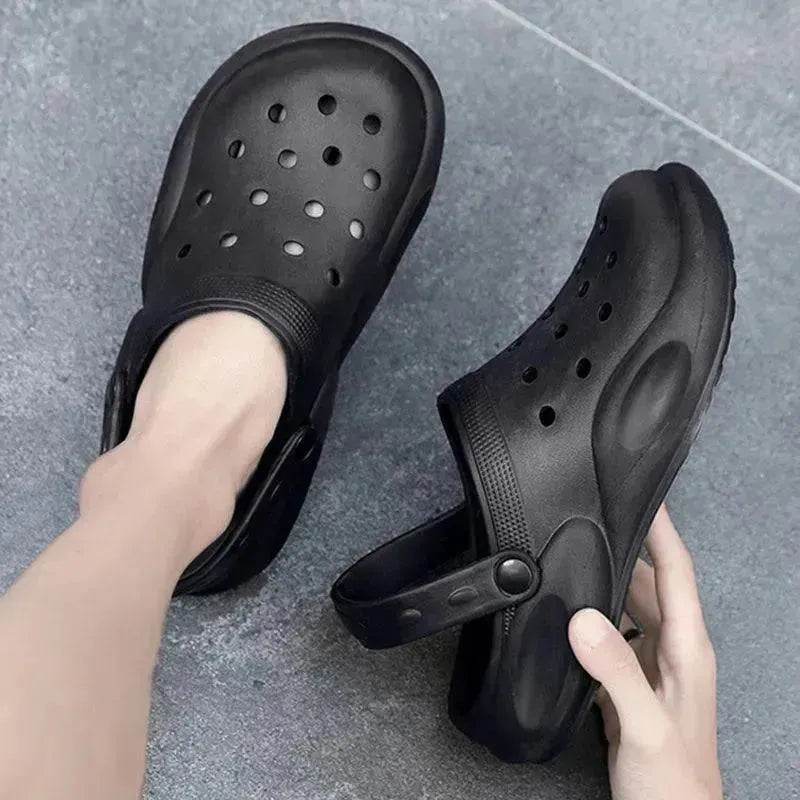 Casual Beach Baotou Sandals Non-slip Garden Clogs Shoes for Summer 2025 - Velora