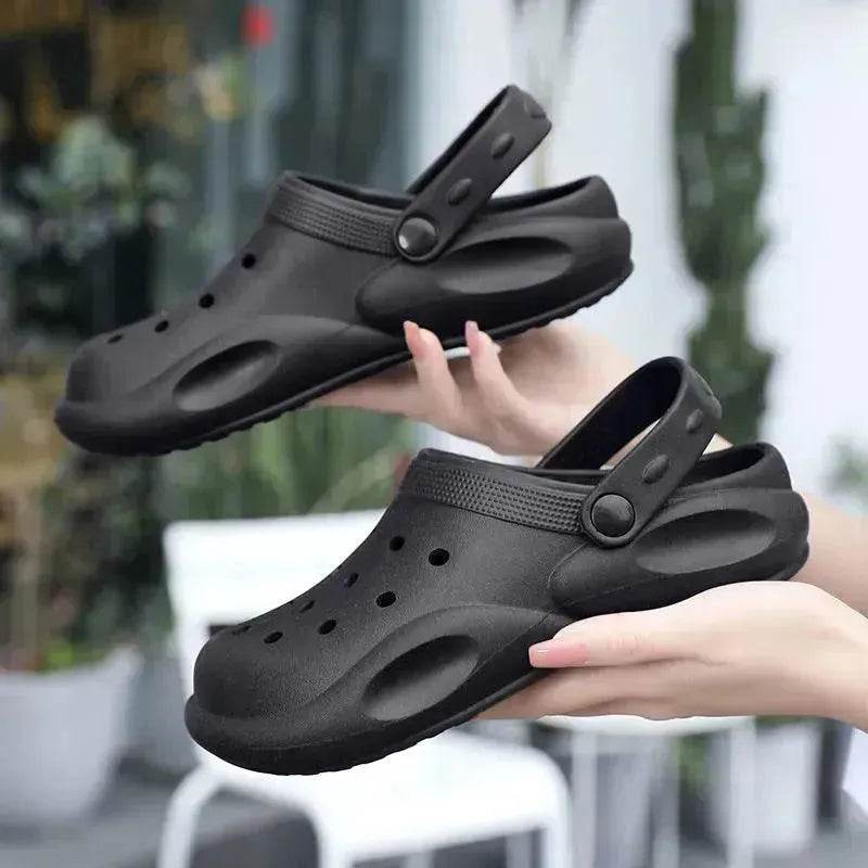 Casual Beach Baotou Sandals Non-slip Garden Clogs Shoes for Summer 2025 - Velora