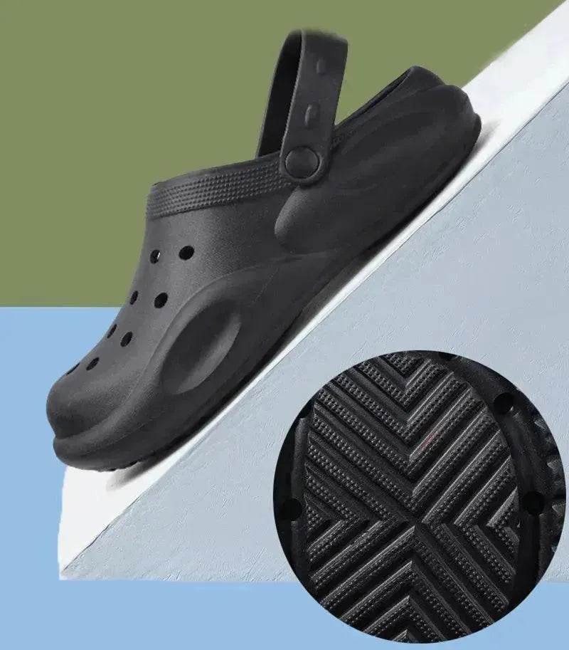 Casual Beach Baotou Sandals Non-slip Garden Clogs Shoes for Summer 2025 - Velora