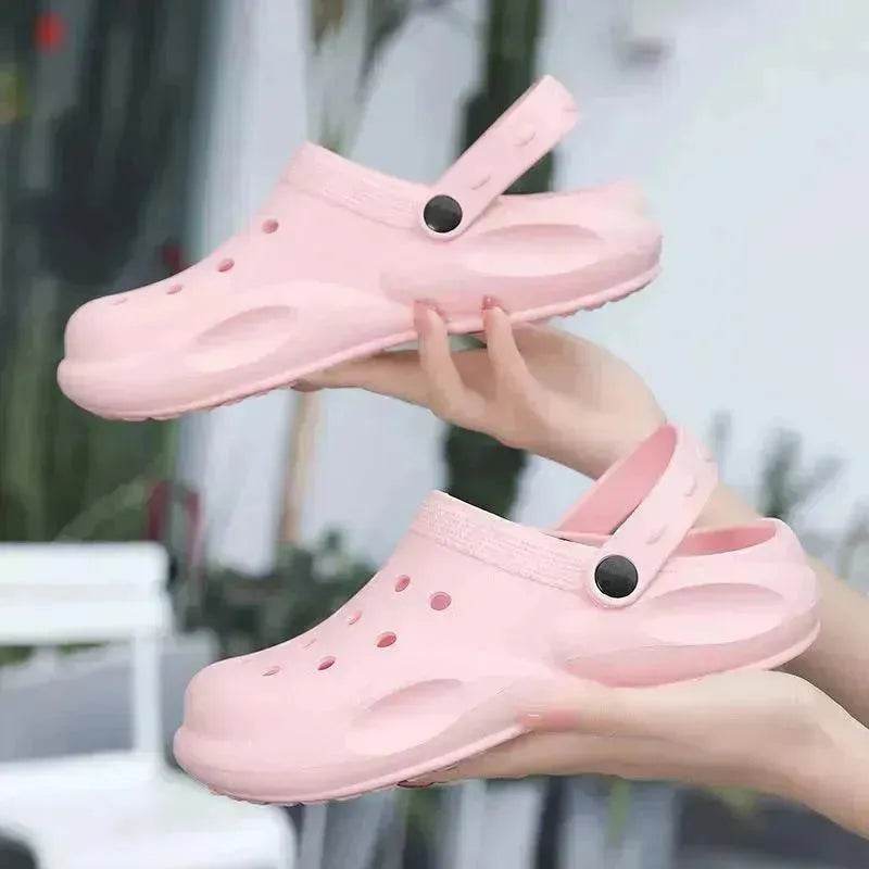 Casual Beach Baotou Sandals Non-slip Garden Clogs Shoes for Summer 2025 - Velora