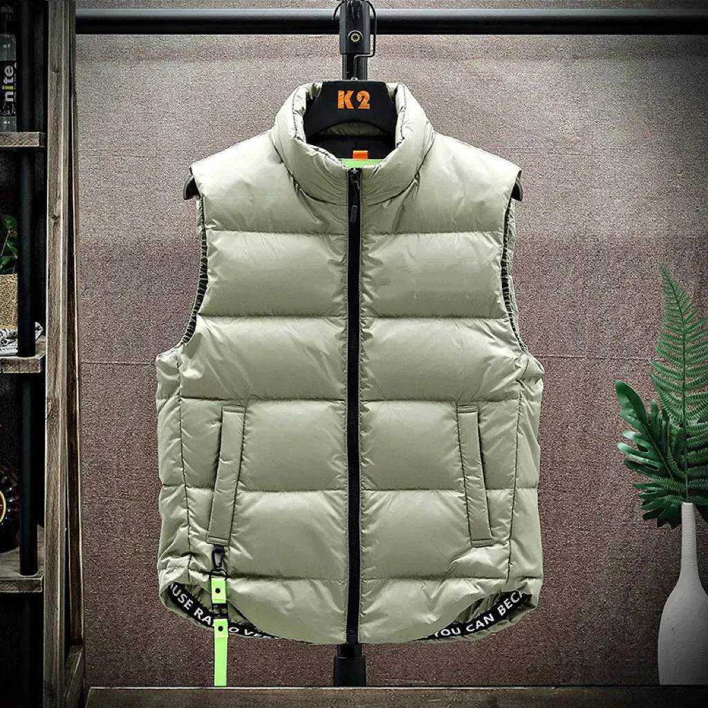 Men's Winter Vest Jacket Sleeveless Down Vest for Men Puffer Vest - Velora