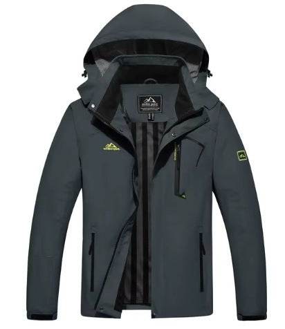New Casual Fall Men's Long Sleeve Hooded Jacket Coat - Velora