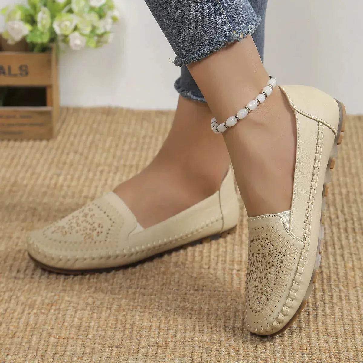 Formal Work Loafer Flat shoes for Women - Velora