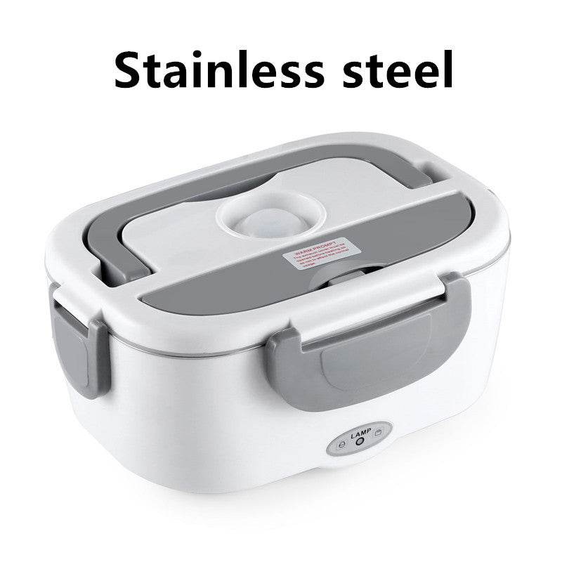 Electric Heated Lunch Box – Stainless Steel Food Warmer - Velora