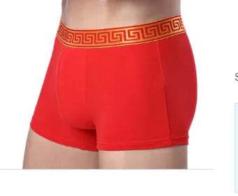 Men's Cotton Boxer Briefs Casual Solid Color Mid Waist underwear - Velora