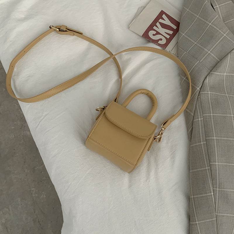 Mini Fashion Retro Portable Small Square Bag Minority All-match Crossbody - Velora