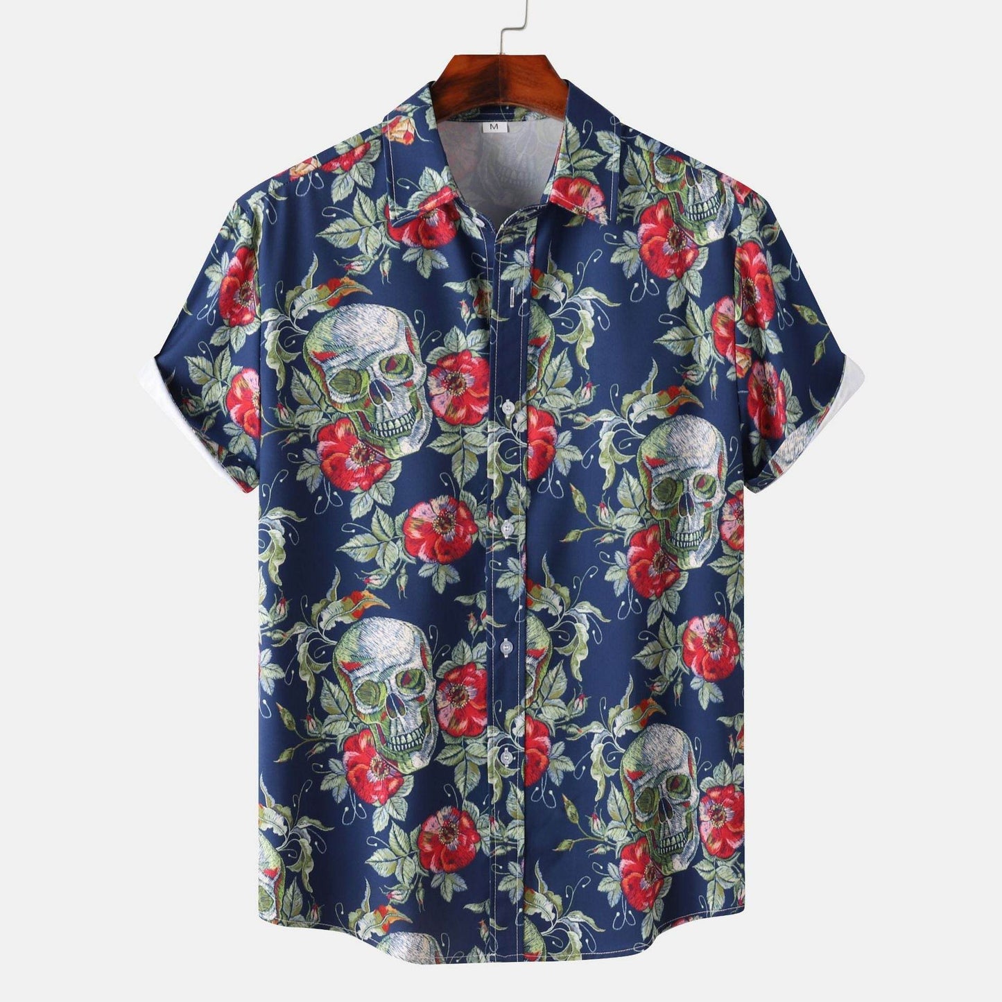 Short Sleeve Shirt Men's Loose Bf Style - Velora
