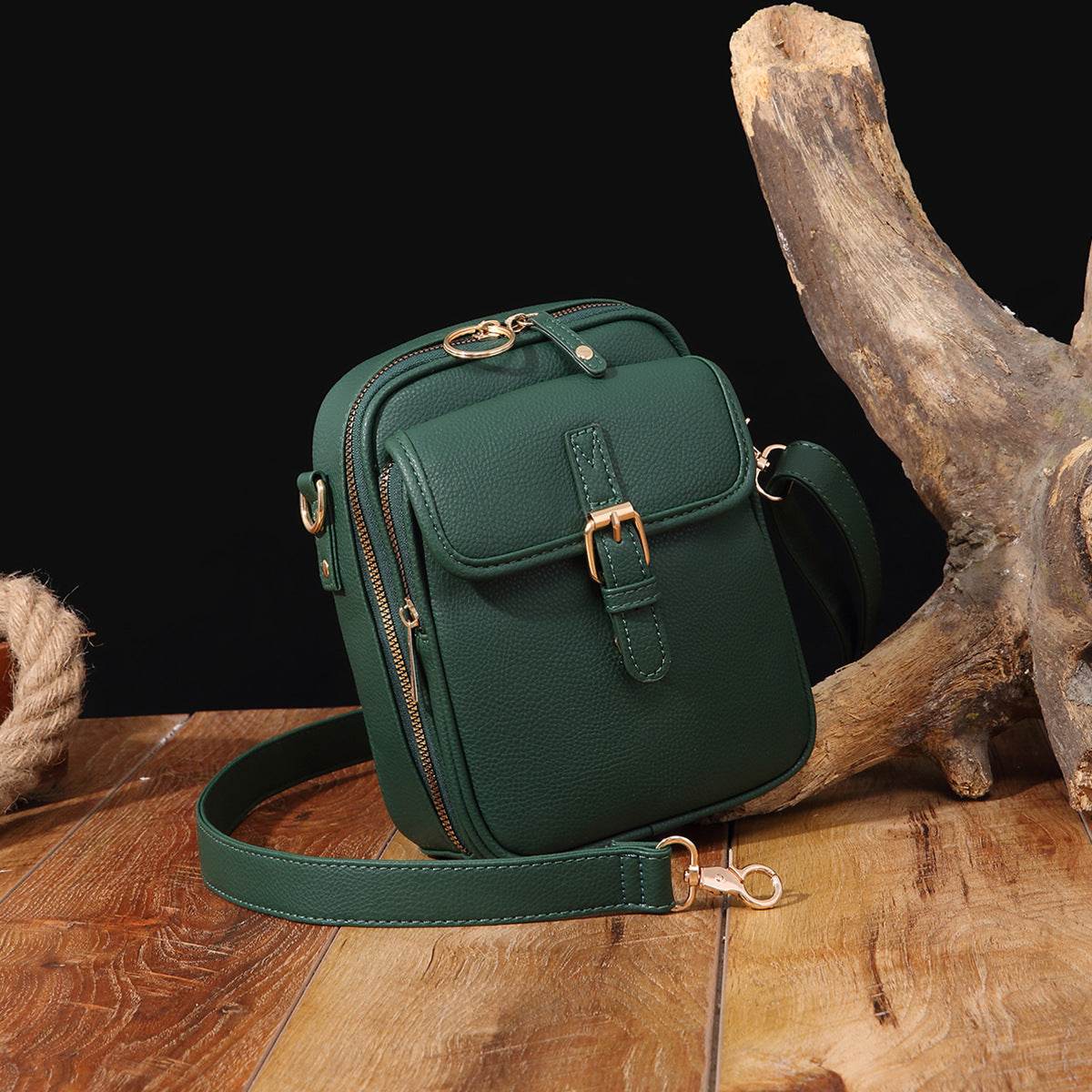 Unisex Vintage Large Capacity Messenger Bag Storage Bag With 10 Card Inserts Casual Backpack Women's Bag Retro Backpack Large Capacity Travel - Velora