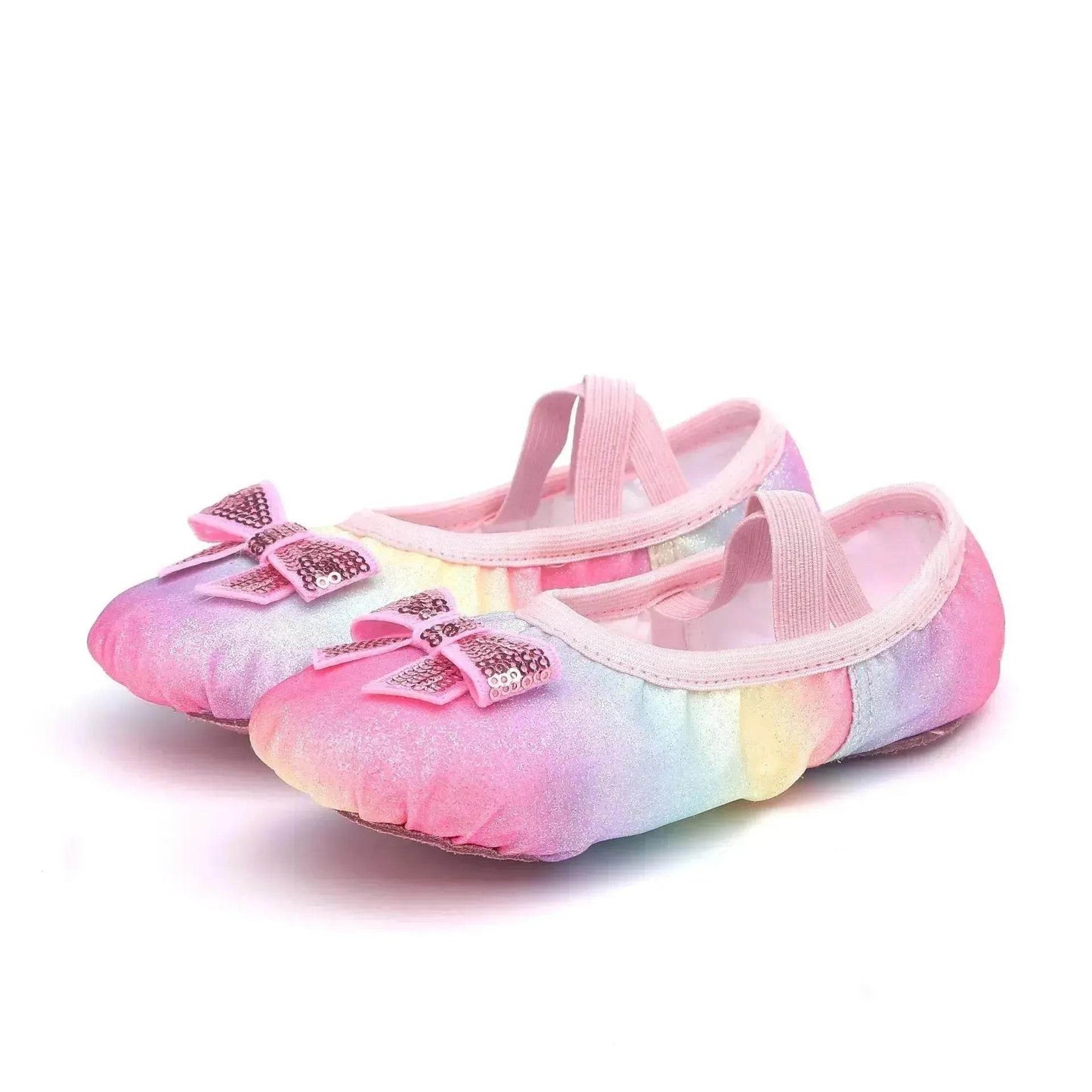 Children's Dance Soft Bottom Training Shoes Kids Ballet Shoes - Velora