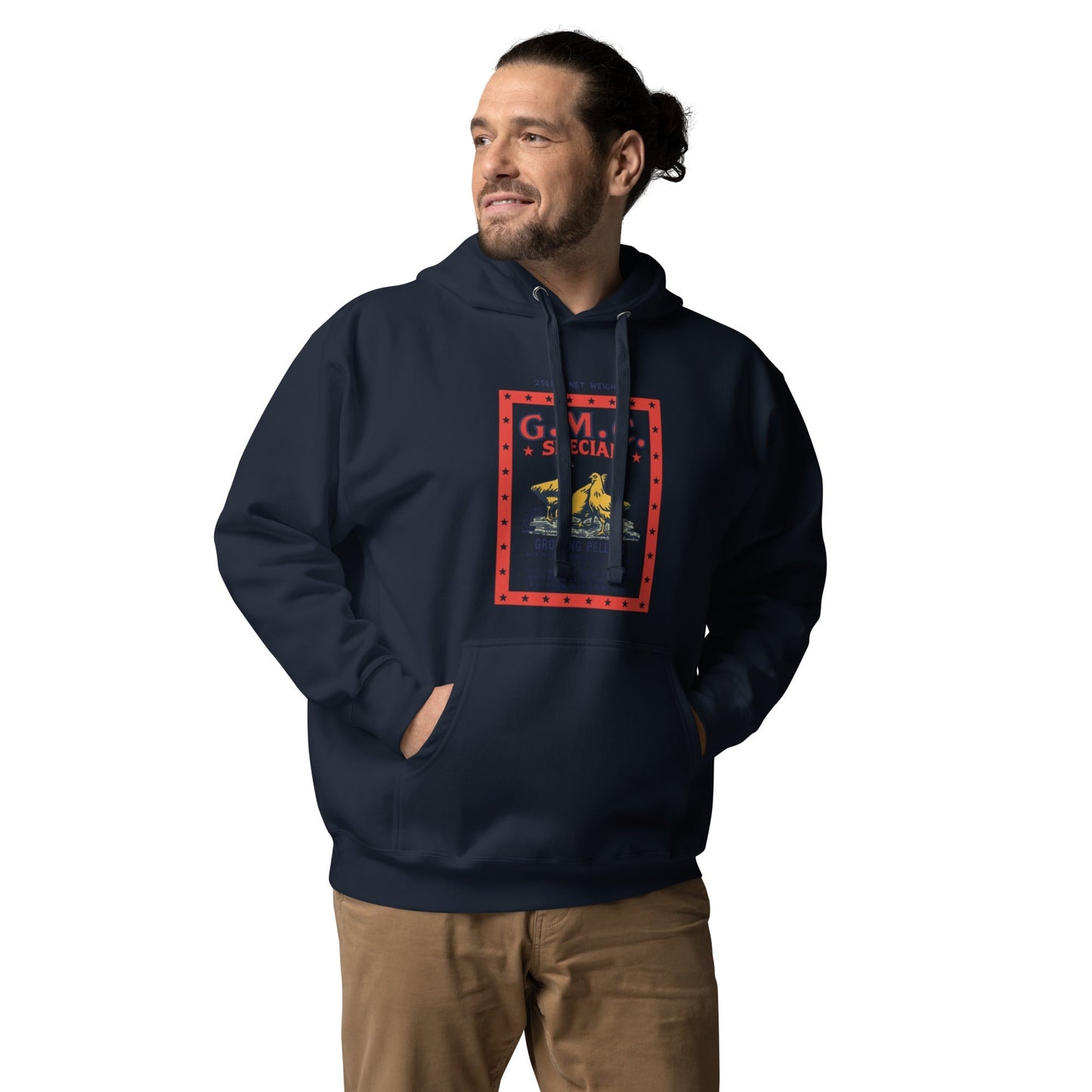 Retro GMCC Unisex Bunny Hug Hoodie True Bantam Coopwear
