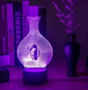 Creative 3D night light LED lamp - Velora