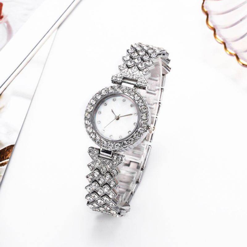 Fashion Simple Women's Quartz Watch Diamond Alloy - Velora