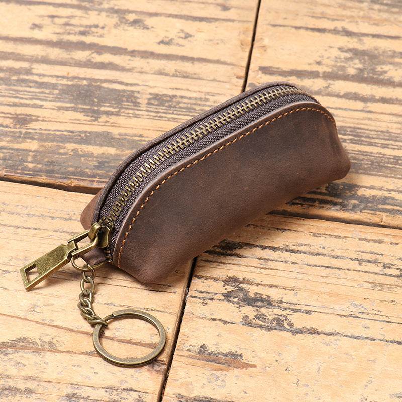 Men's Leather Multi-functional Clutch Coin Purse - Velora