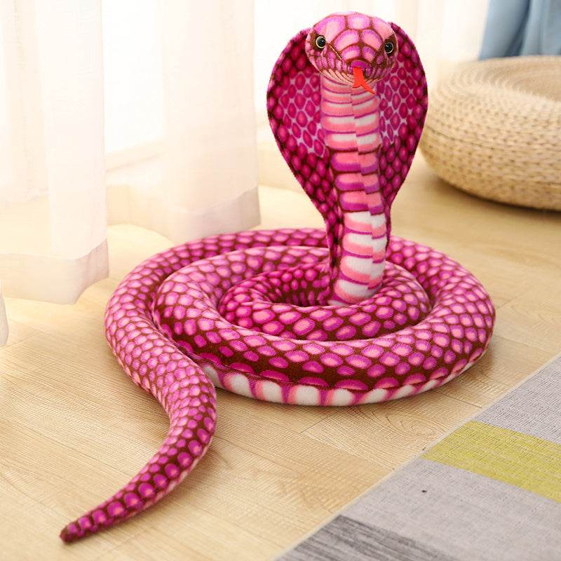 Simulation Cobra Plush Toy - Velora