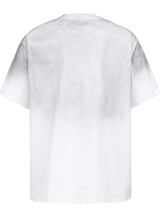 Men's Letter Graphic Round Neck Short Sleeve T-Shirt - Velora