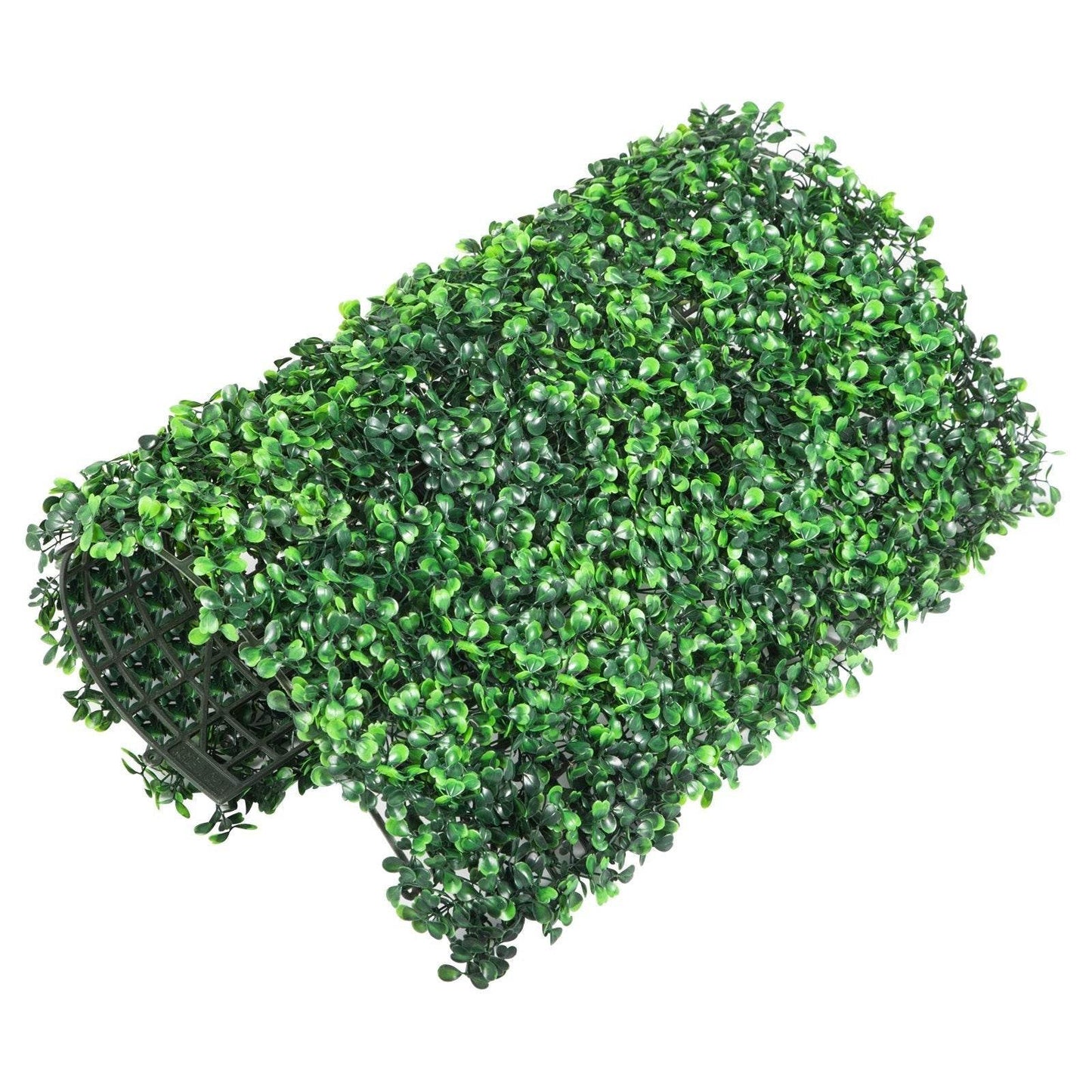 24 pcs 20 x 20 Artificial Boxwood Hedge Wall Green Panel - Velora