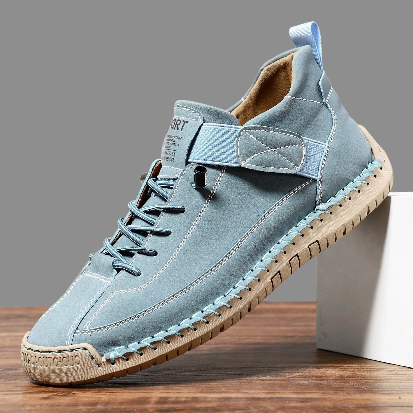 Leather Boots Casual Shoes Plus Size Spring And Summer - Velora