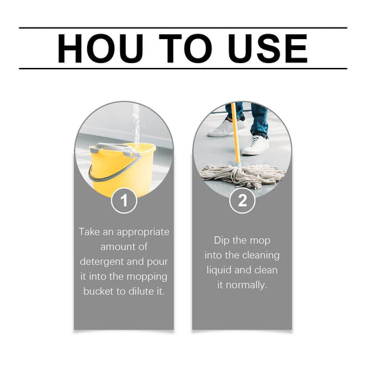 Jiekehao Mop Cleaning Daily Maintenance Renovation Cleaner Suitable For Solid Wood Floor Tiles - Velora