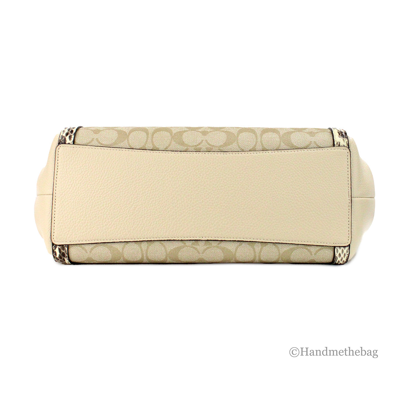 Coach Kristy Elegance Leather Triple Section Bag