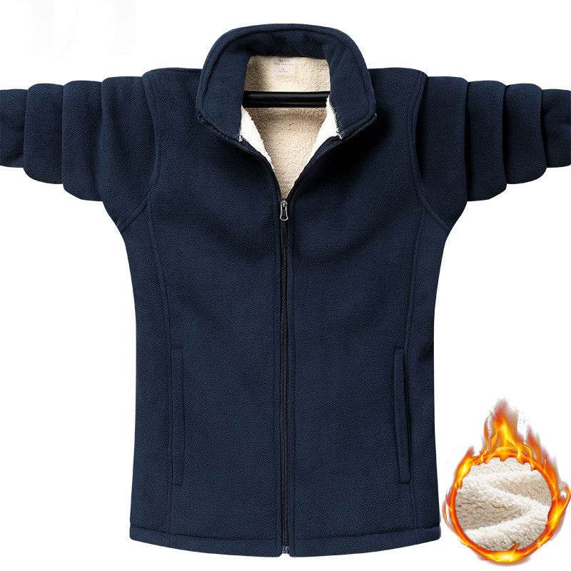 Shaker Lamb And Fleece And Thick Men's Jacket - Velora