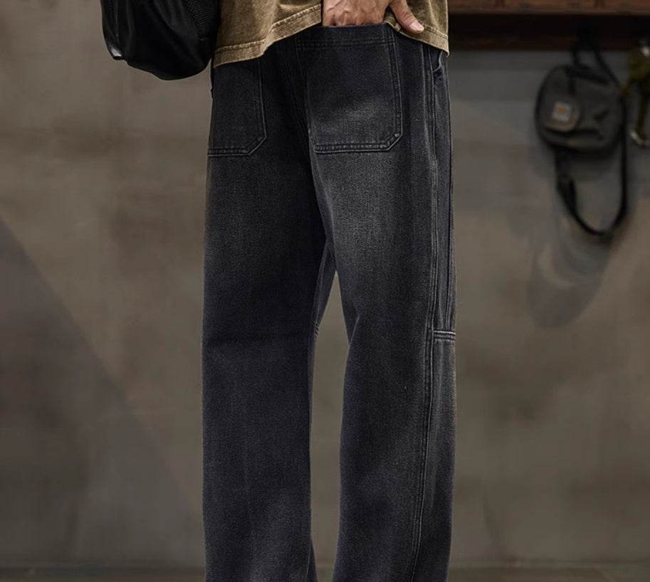 American-style Straight Loose Spring Fashion Brand Boys' Overalls - Velora