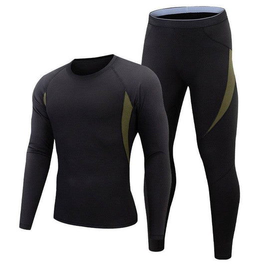2pcs Men's workout clothes Sports Fitness Gym wear