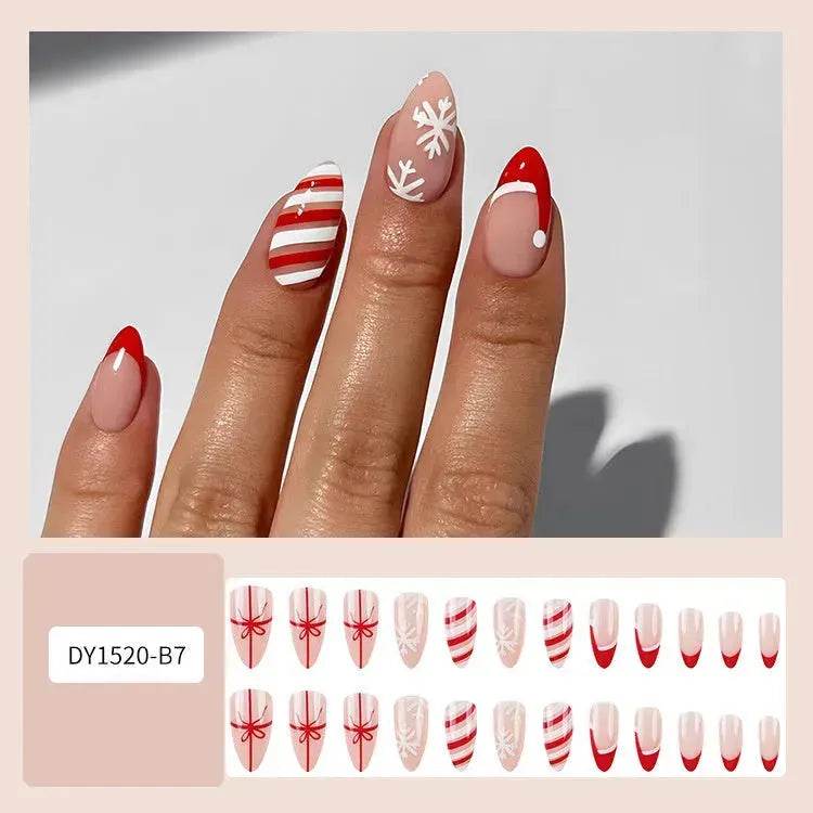 24pcs Christmas False Nail Decal stickers - Velora