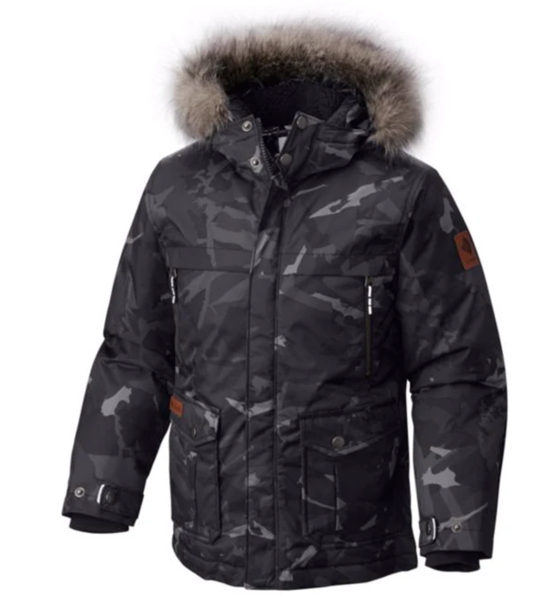 Columbia Boy's Barlow Pass 600 TurboDown Insulated Jacket, Small - Velora