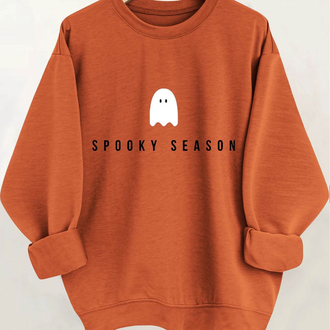 Spooky Season Halloween Graphic Sweatshirt - Women'S Casual - Velora