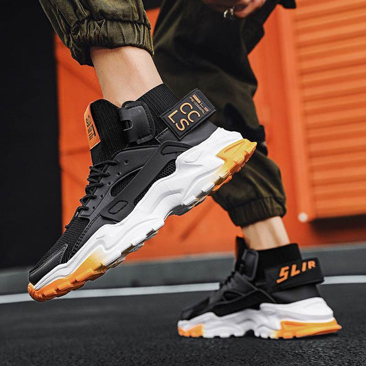 Fashion Casual Shoes Mesh Sneakers Casual Daddy Shoes - Velora