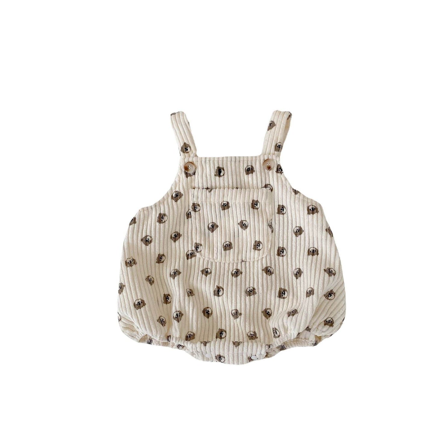 Cute Bear Baby Carrier Bodysuit - Velora