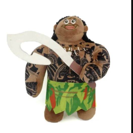 Marine Romance Moana Plush Mo Ahna Princess Doll Maui Rooster Pig Doll Wholesale