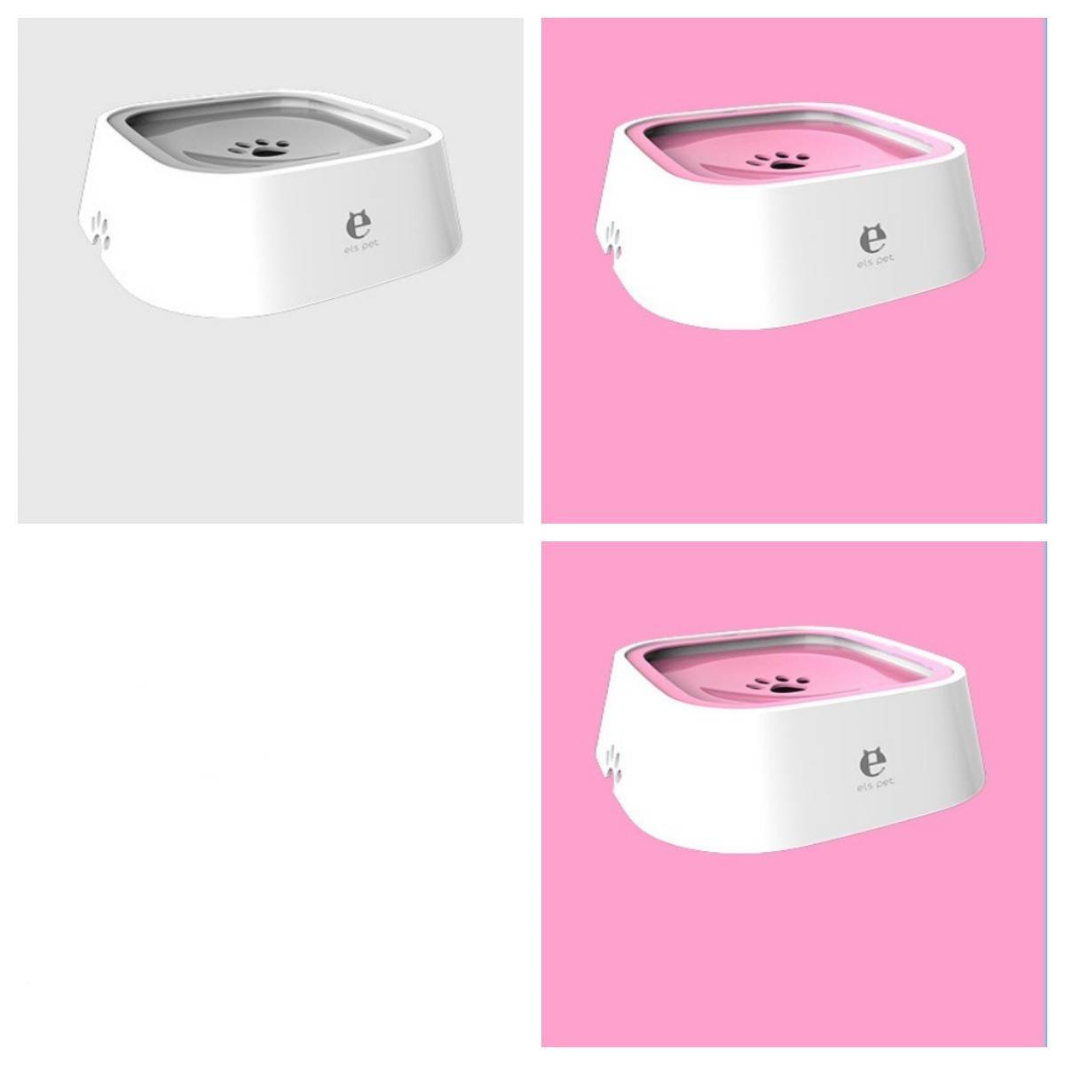 Cat Dog Water Bowl Anti Splash Design - Velora
