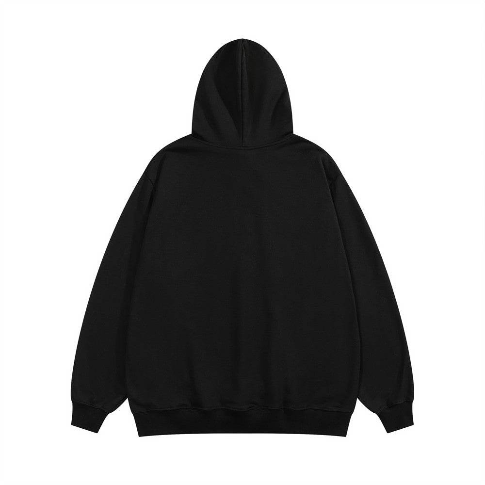 Five-pointed Star Graffiti Splash Ink Printed Hoodie Men - Velora